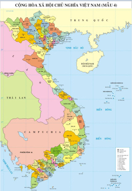 Xưởng in bản đồ Việt Nam khổ lớn uy tín giá rẻ ở đâu?