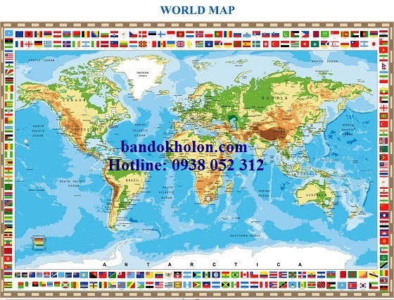 bản đồ cảng biển thế giới