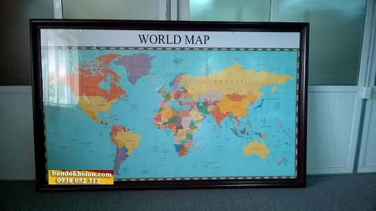 bán bản đồ thế giới tại hà nội giá rẻ
