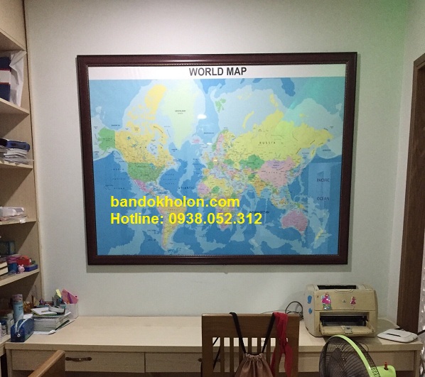 H&igrave;nh ảnh bản đồ thế giới
