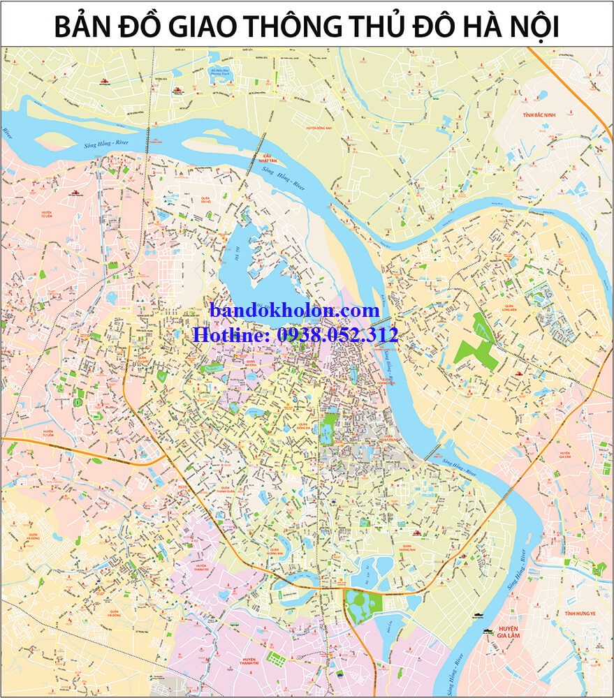 Bản Đồ Hà Nội