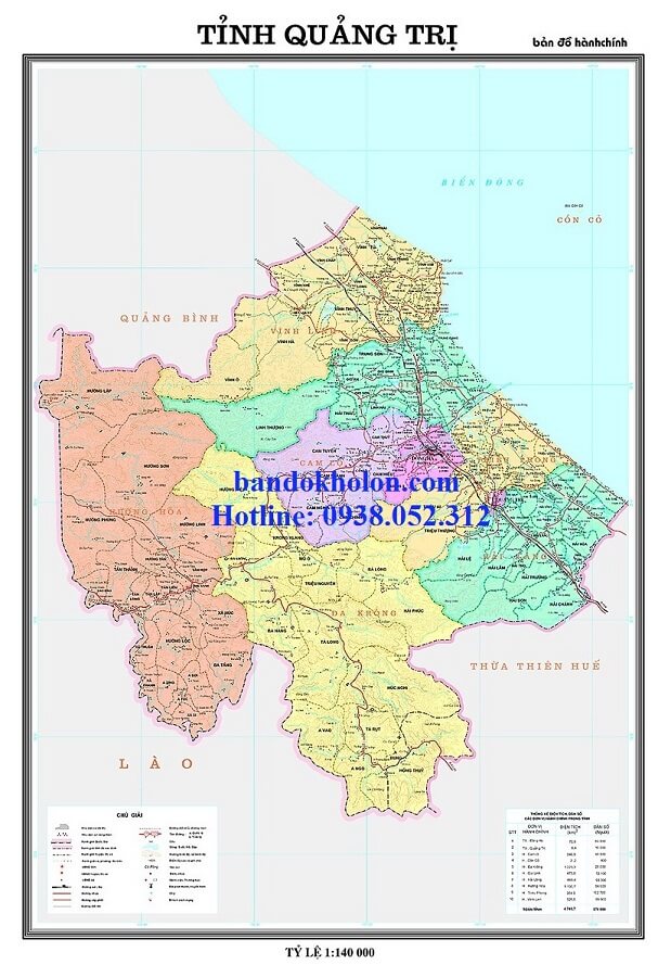 Bản Đồ Tỉnh Quảng Trị