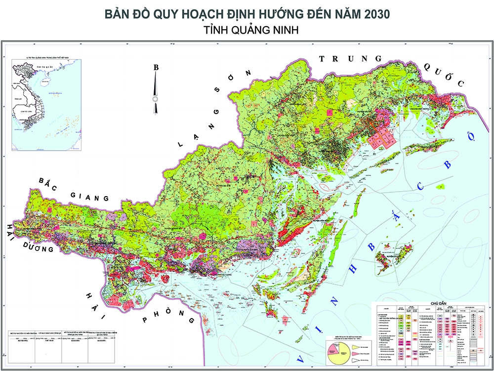 Bản Đồ Quy Hoạch Thành phố Uông Bí Tỉnh Quảng Ninh