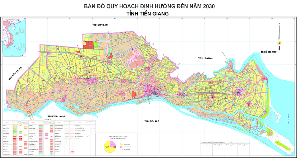 Bản Đồ Quy Hoạch Thị xã Gò Công Tỉnh Tiền Giang