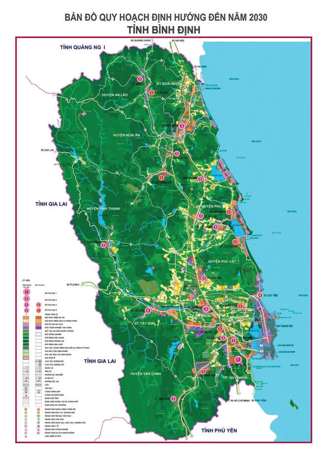 Bản Đồ Quy Hoạch Huyện An Lão Tỉnh Bình Định Đến Năm 2030
