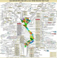 Bản Đồ Đường Bộ Việt Nam