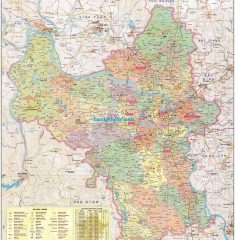 Bản Đồ Hành Chính Hà Nội