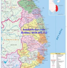 Bản Đồ Miền Trung Tây Nguyên