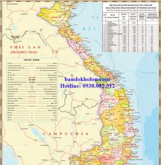 Bản Đồ Miền Trung Việt Nam