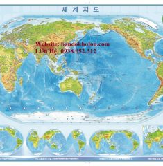 Bản Đồ Thế Giới Tiếng Hàn