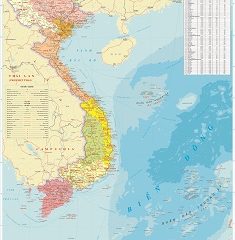Bản đồ vùng miền Việt Nam