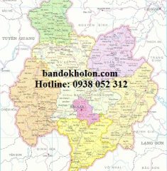 Bản Đồ Hành Chính Tỉnh Bắc Kạn