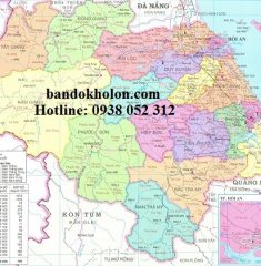 Bản Đồ Hành Chính Tỉnh Quảng Nam