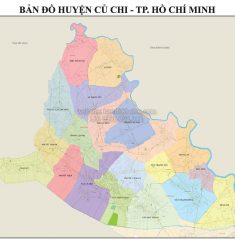 Bản Đồ Huyện Củ Chi Thành Phố Hồ Chí Minh