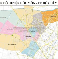 Bản Đồ Huyện Hóc Môn Thành Phố Hồ Chí Minh