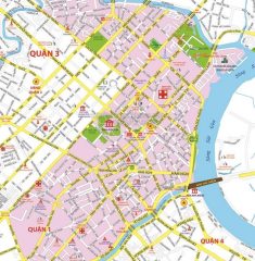 Bản Đồ Quận 1 Thành Phố Hồ Chí Minh