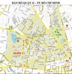 Bản Đồ Quận 11 Thành Phố Hồ Chí Minh