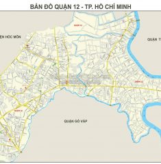 Bản Đồ Quận 12 Thành Phố Hồ Chí Minh