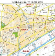 Bản Đồ Quận 6 Thành Phố Hồ Chí Minh