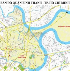 Bản Đồ Quận Bình Thạnh Thành Phố Hồ Chí Minh