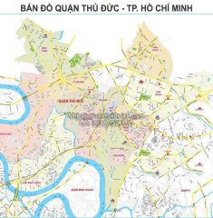 Bản Đồ Quận Thủ Đức Thành Phố Hồ Chí Minh