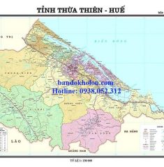 Bản Đồ Tỉnh Thừa Thiên Huế Khổ Lớn