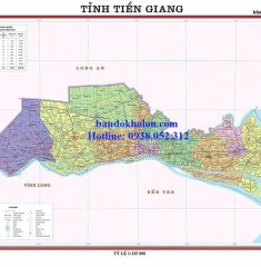 Bản Đồ Tỉnh Tiền Giang Khổ Lớn